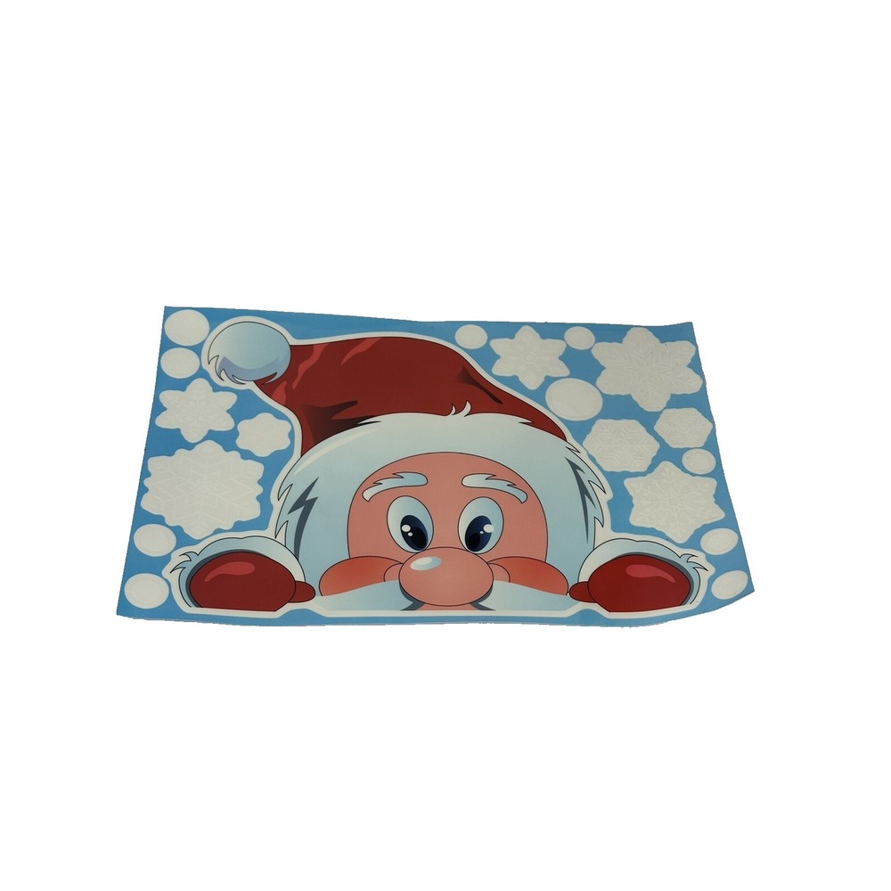 NEW window craft stickers christmas winter santa snow snowman deer‎ snow flakes